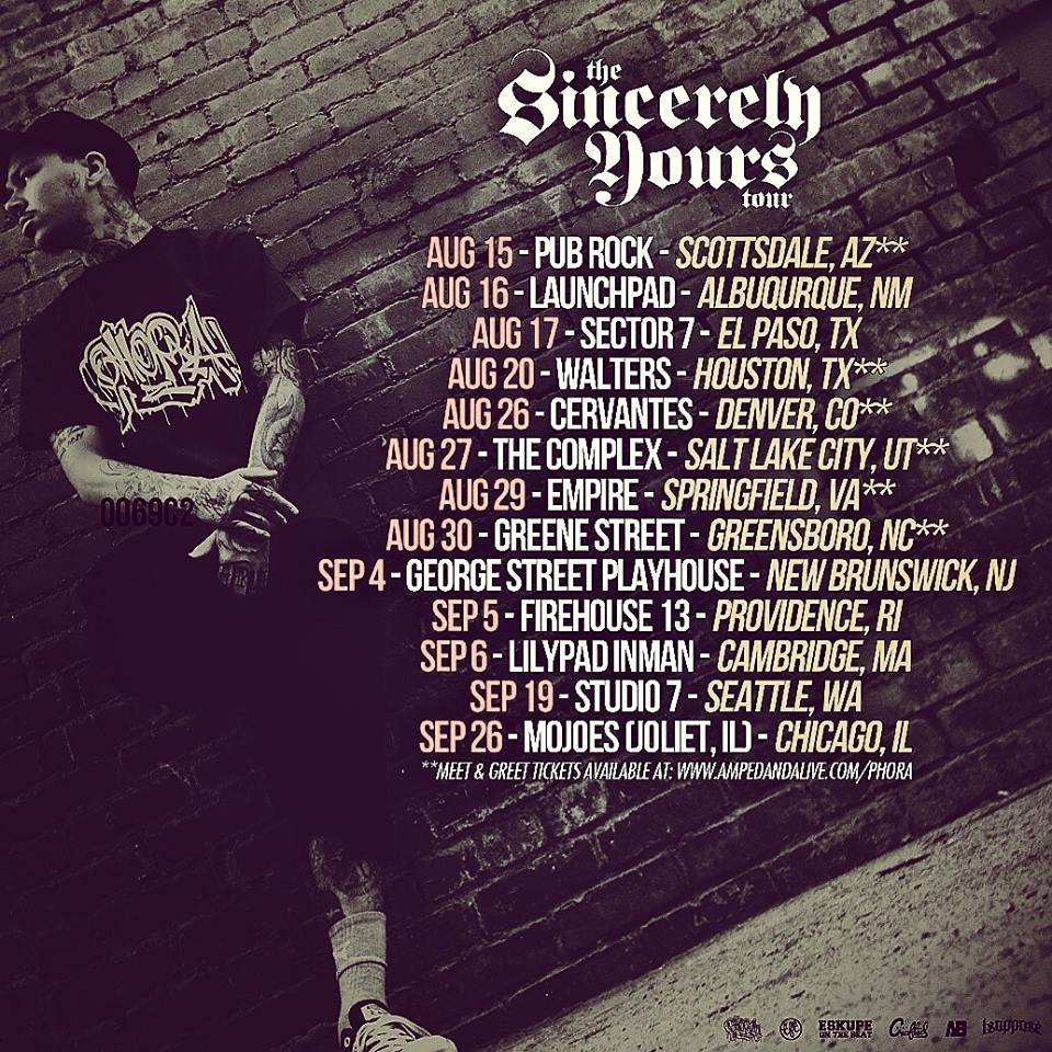 Sincerely Yours Tour