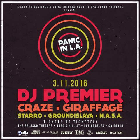 Panic In L.A. Series Launch Brings DJ Premier, DJ Craze, & More To Los Angeles