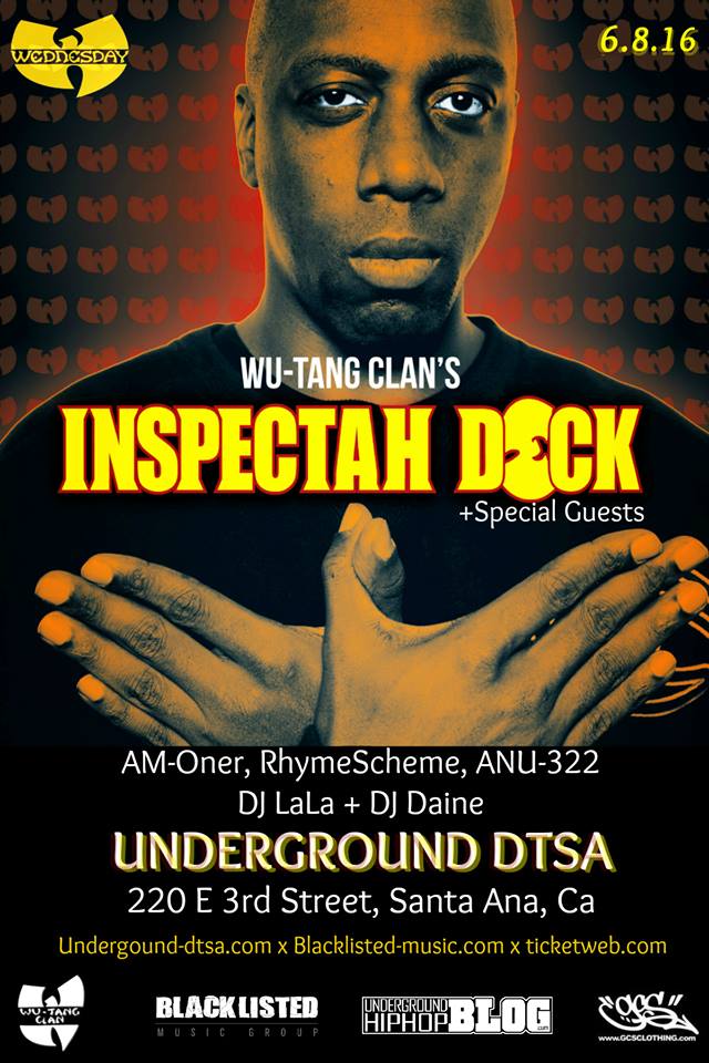 Inspectah Deck - Santa Ana