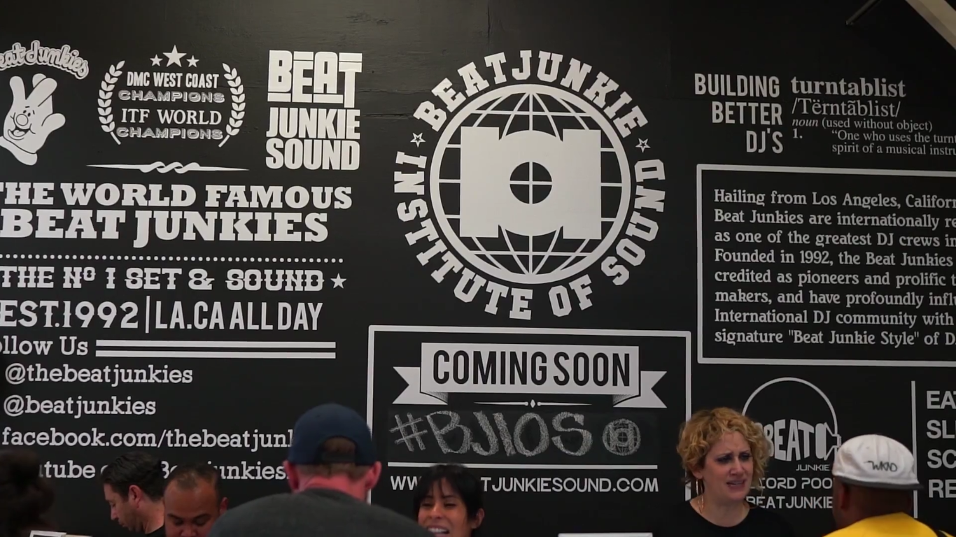 Beat Junkies Institute Of Sound Opening" Video Recap | UndergroundHipHopBlog.com