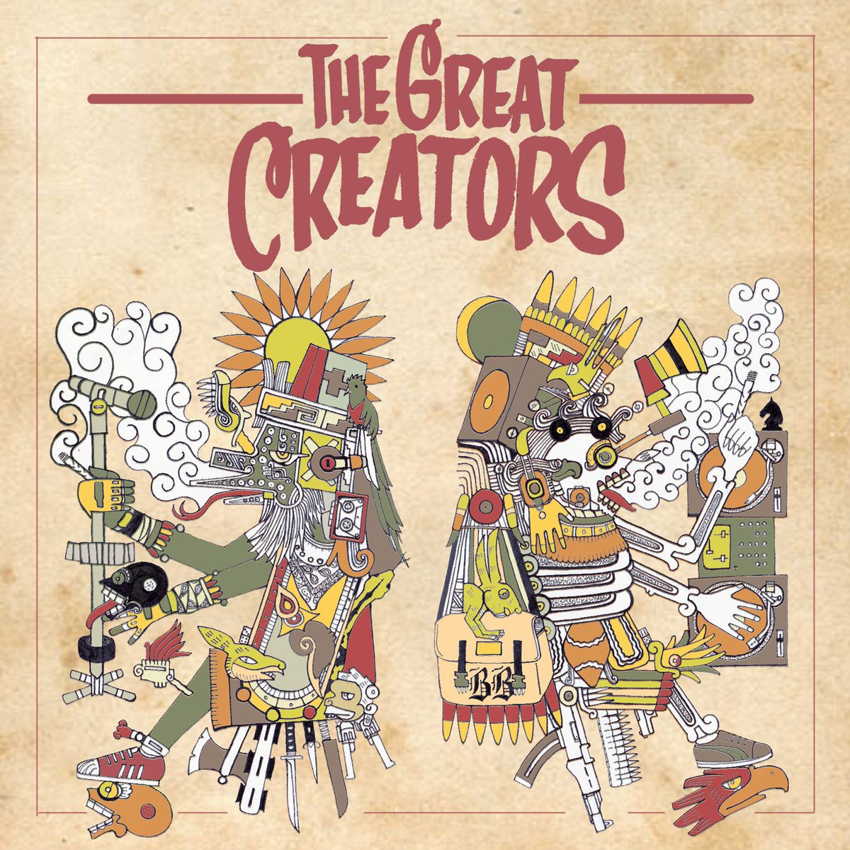 Barry Bones & Q Timer - The Great Creators (Album)