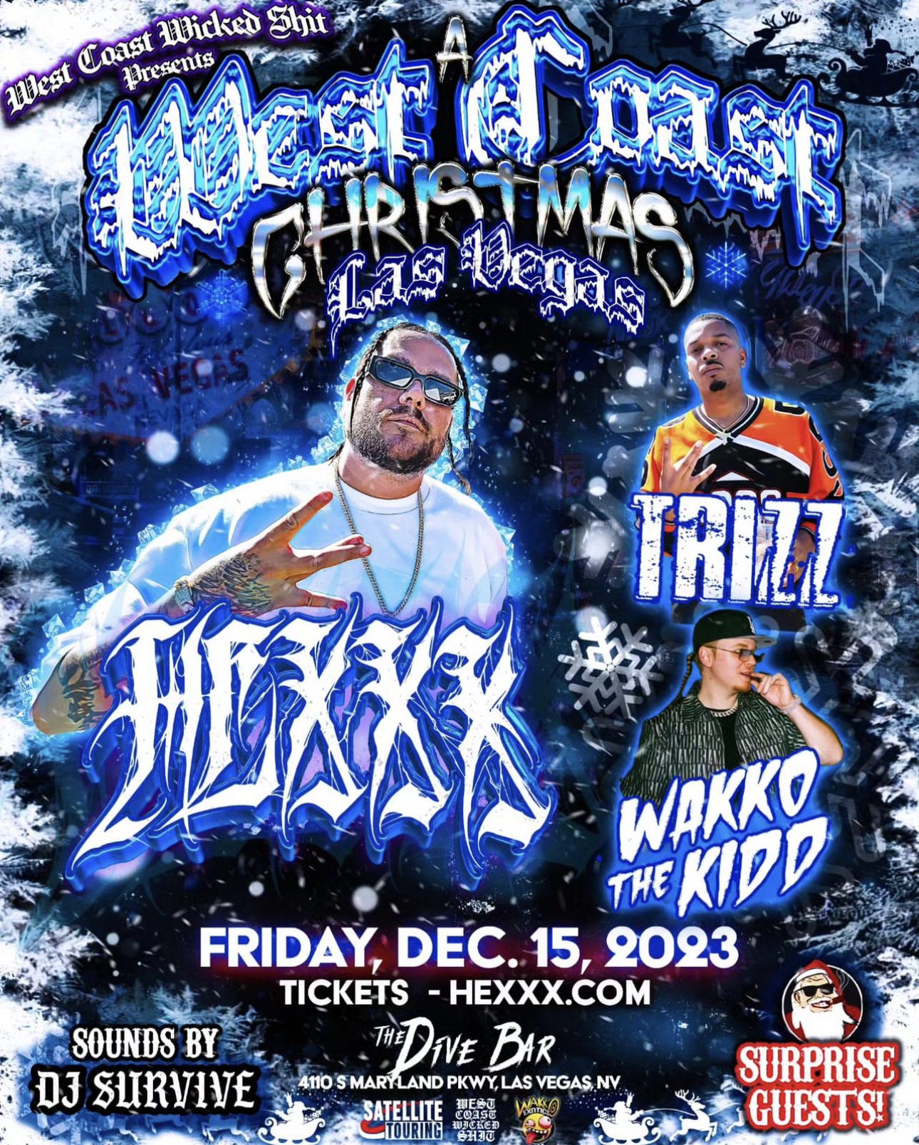 HEXXX & Trizz Invite You for a “West Coast Christmas” in Las Vegas