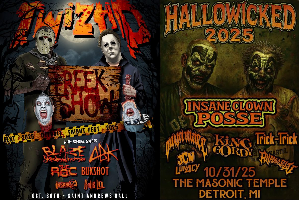 Twiztid Celebrates the 25th Anniversary of “Freek Show” & the Insane Clown Posse Announce “JCW Lunacy” Tapings at the 32nd Annual Hallowicked Twiztid Celebrates the 25th Anniversary of “Freek Show” & the Insane Clown Posse Announce “JCW Lunacy” Tapings at the 32nd Annual Hallowicked