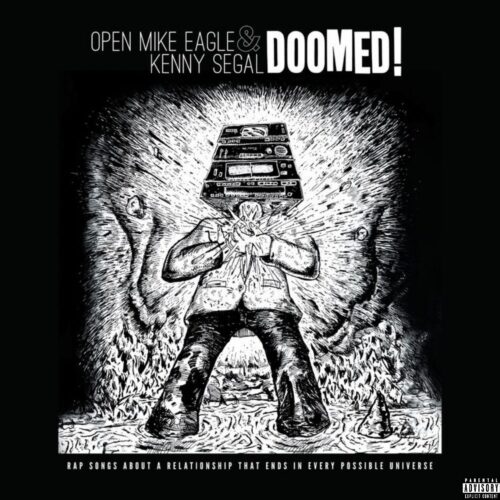 Kenny Segal Produces Open Mike Eagle’s Amazing Backwoodz/Rhymesayers Debut “Doomed!: Rap Songs About a Relationship That Ends in Every Possible Universe” (Album Review)